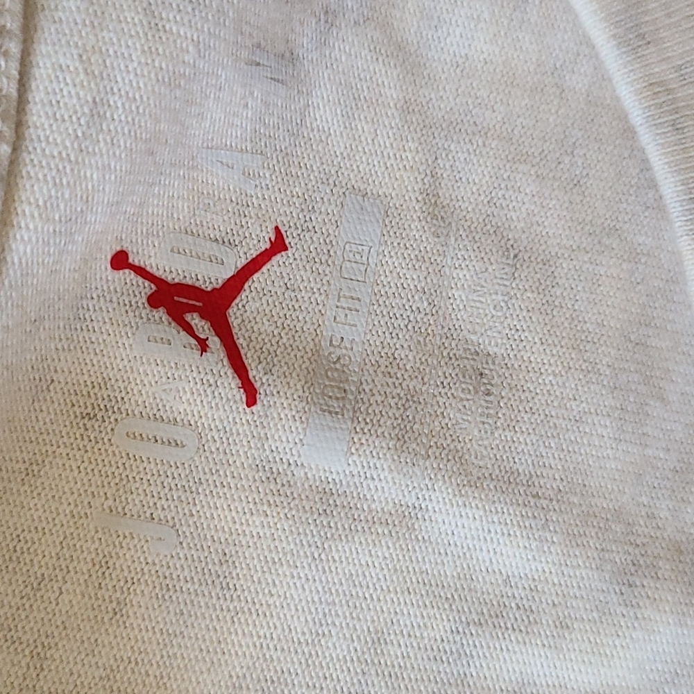 NIKE Jordan Cotton Loose Fit Tee - Small - Picture 4 of 8